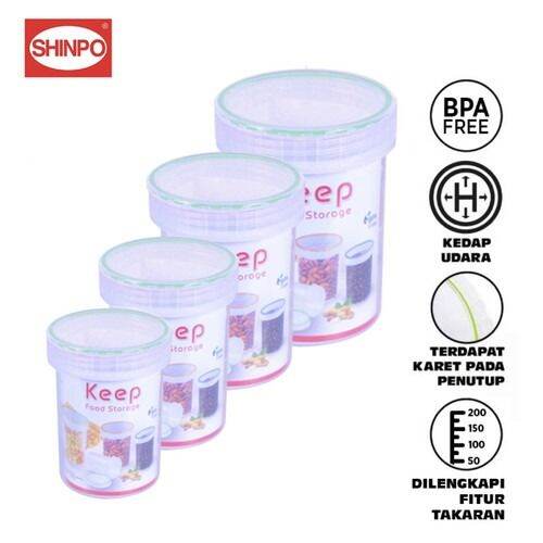 Toples Serbaguna Shinpo SIP 352 M 820 Ml Nest Food Storage 1 Pcs 352 M