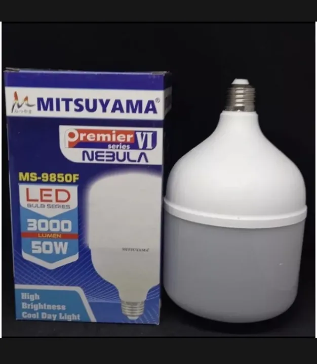 Termurah Bohlam Lampu LED Blub 50 Watt 30 Watt Mitsuyama MS 9850F