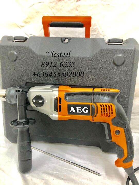 AEG SB2E 1100 RVZ 2 SPEED IMPACT DRILL With Case Lazada PH