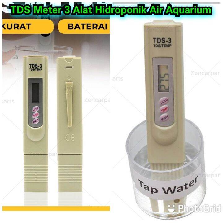 Tds Meter Alat Ukur Hidroponik Pengukur Hidroponik Air Ppm Nutrisi