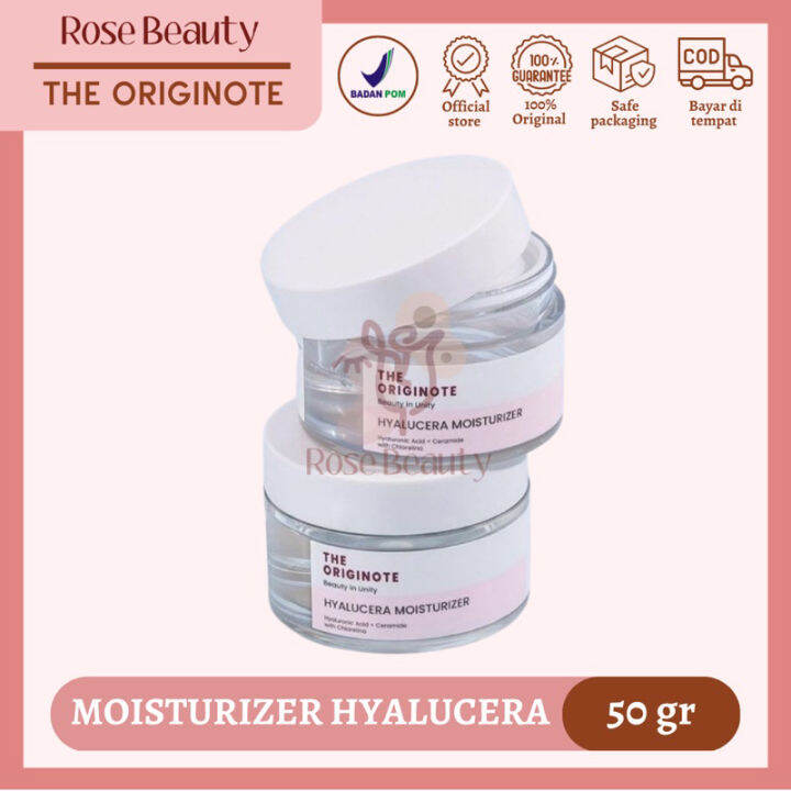 The Originote Hyalucera Moisturizer Gel Ml Pelembab Wajah Lazada