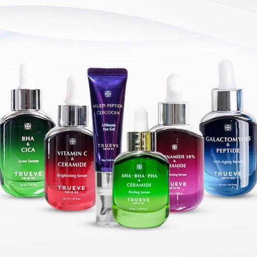 Trueve Serum All Varian Niacinamide Bha Cica Vitamin C Galactomyces