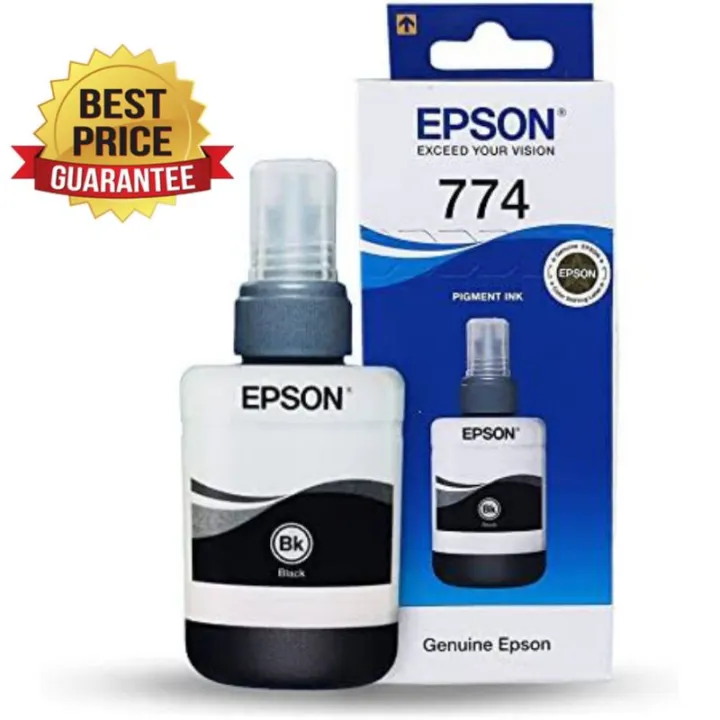 Epson Ink T774 774 Black 140ml Lazada PH