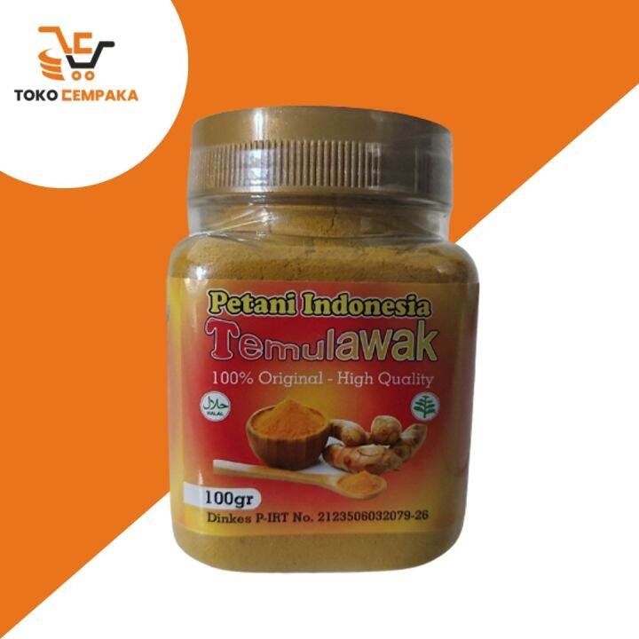 Minuman Bubuk Temulawak Original 100 Gram Lazada Indonesia