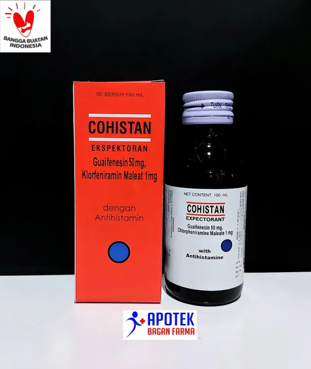 Cohistan Ekspektoran Sirup Ml Lazada Indonesia