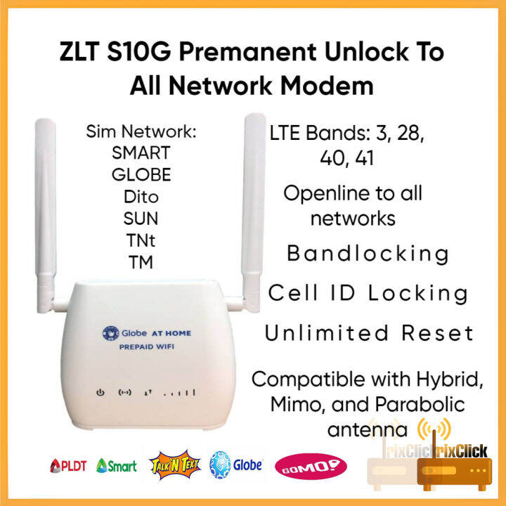 Zlt S G Permanent Unlock Modem Lazada Ph