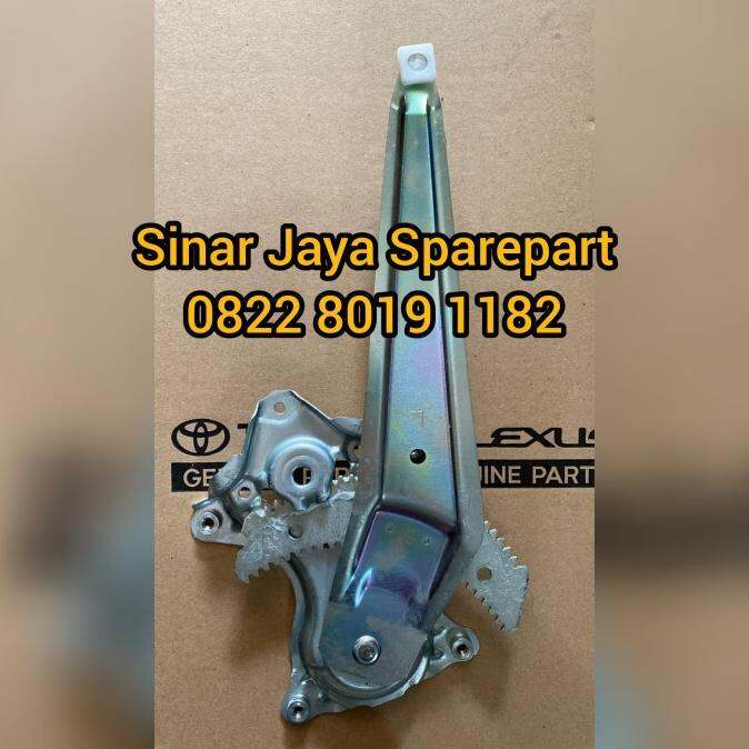 Regulator Kaca Pintu Belakang Kiri Hilux Revo Double Cabin Original