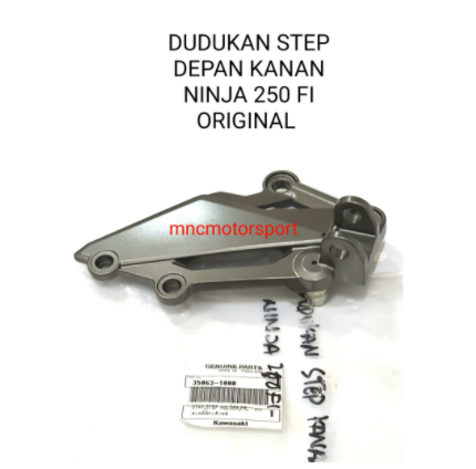 DUDUKAN STEP FOOTSTEP DEPAN NINJA 250 FI KANAN ORIGINAL Lazada Indonesia