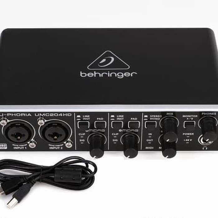 Behringer Umc Hd Umc Hd Soundcard Interface With Midas Preamp