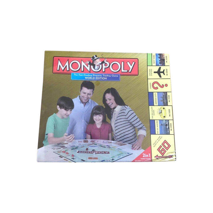 Monopoly Snakes Ladders Game In World Edition Lazada Ph