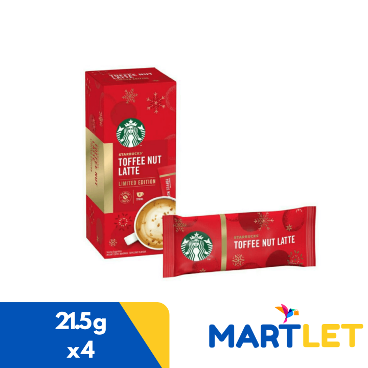 Starbucks Toffee Nut Latte Limited Edition G X Sachets Lazada Ph