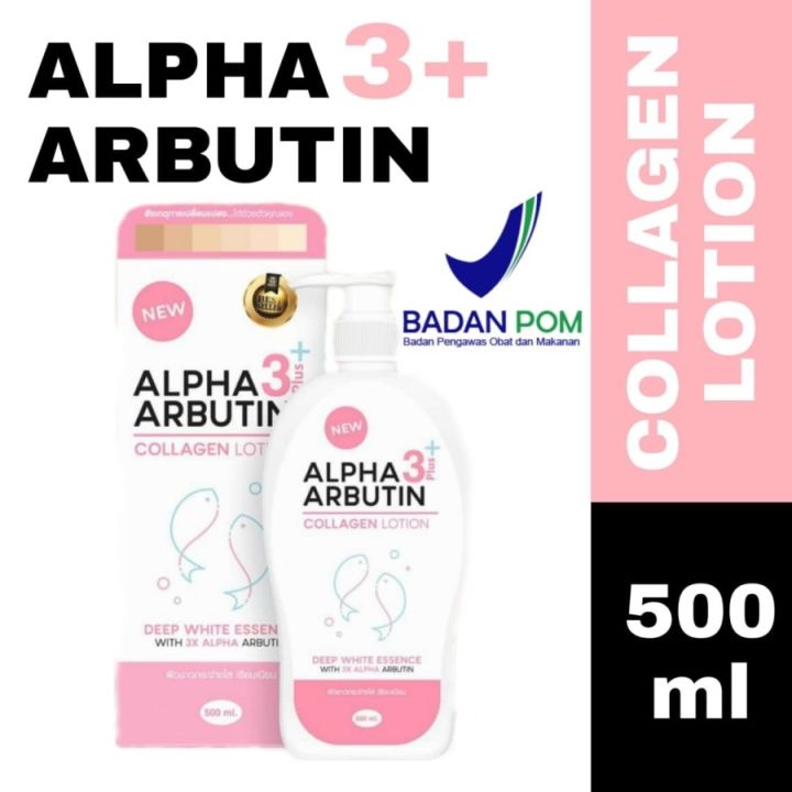 Alpha Arbutin Plus Collagen Whitening Lotion Handbody Lotion Ml