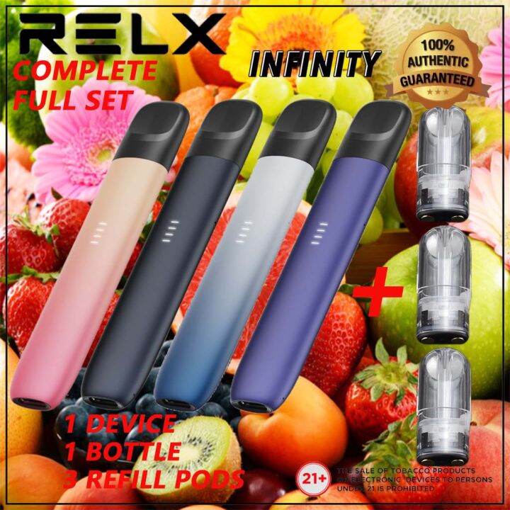 1 Device 3 Refill Podssmart Switches Relex Relax Relix Rlex Infinity