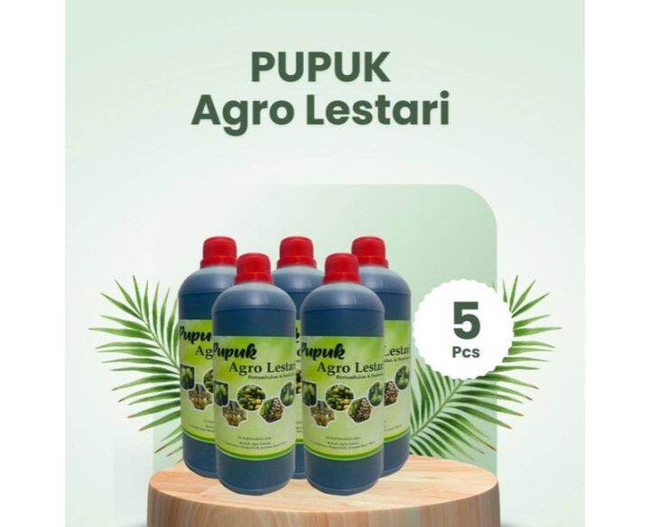 Pupuk Agro Lestari BIRU 1 Liter Isi 5 Botol Lazada Indonesia