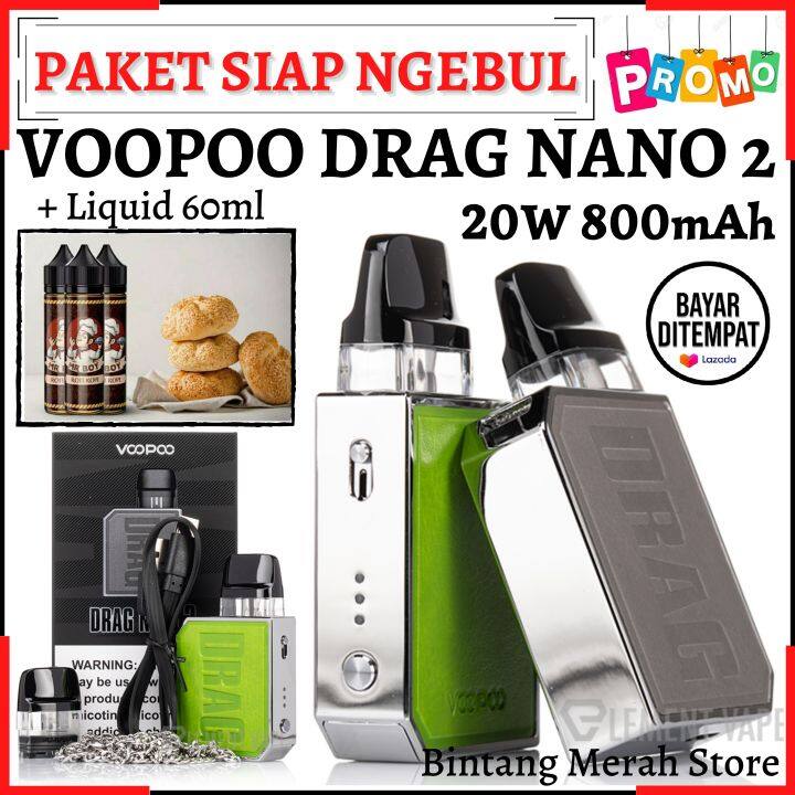 Fullset V P Drag Nano Pod Kit Free Ml Drag Nano Pod W