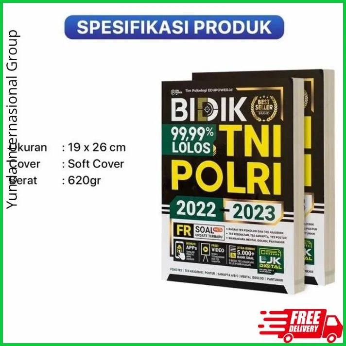 Buku Bidik 99 99 Lolos Tni Polri 2022 2223 Terlengkap Terbaik