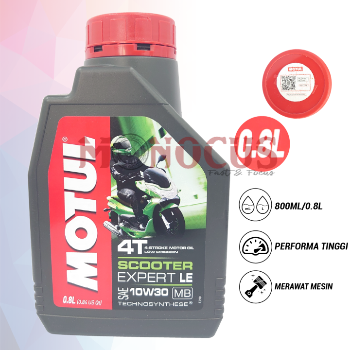 Motul Scooter Expert Le T W L Oli Motor Beat Mio Scoopy Spacy