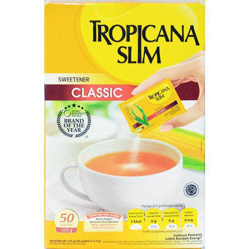 Tropicana Slim Sweetener Classic Sachet Lazada Indonesia