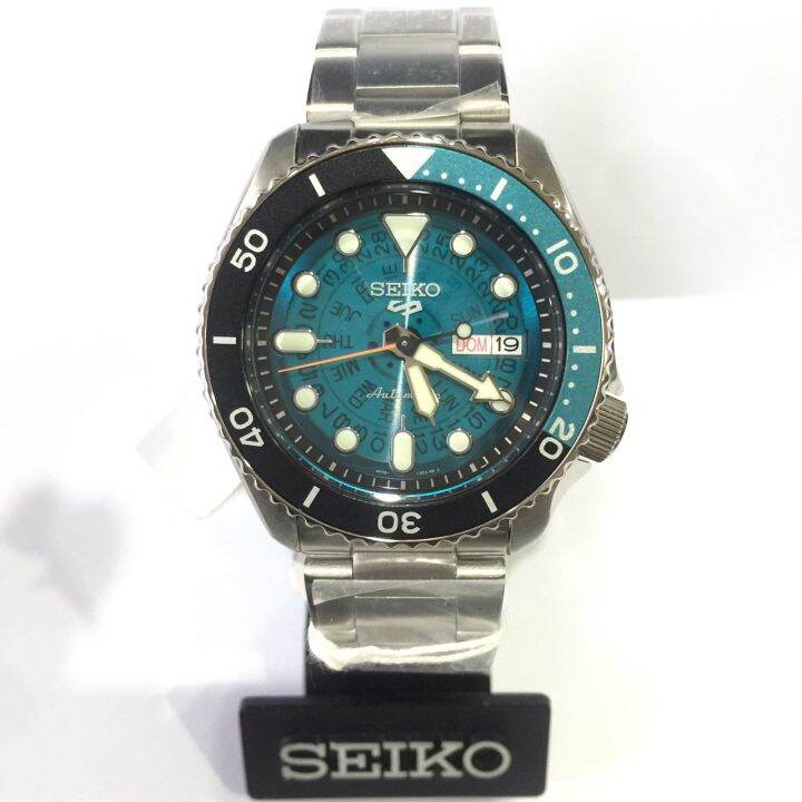 Seiko นาฬกา รน SRPJ45K1 New 5 Sports Automatic Time Sonar Skeleton