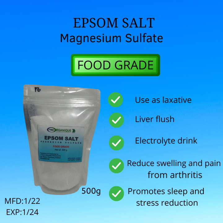 Epsom Salt Food Grade G Lazada Ph