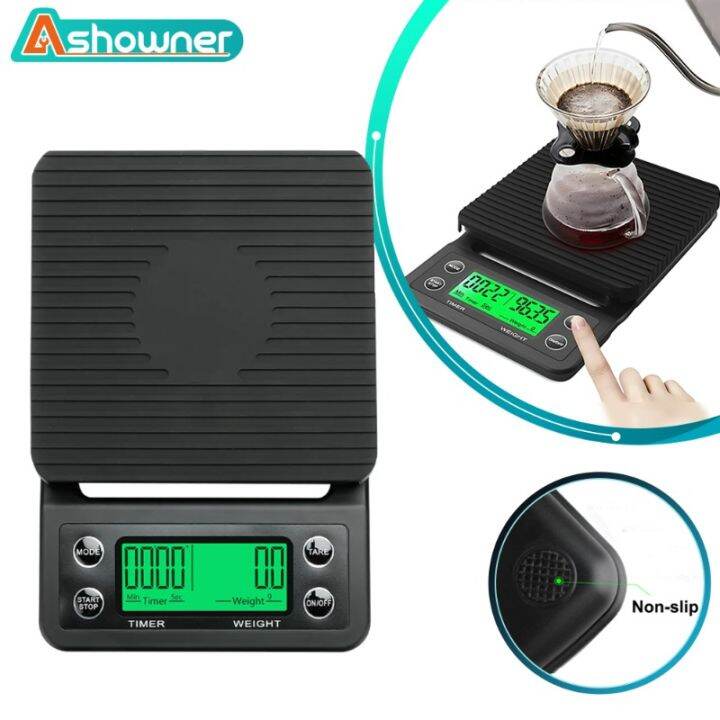 Kitchen Tools Coffee Scale With Timer Digital Multifunction Weighing