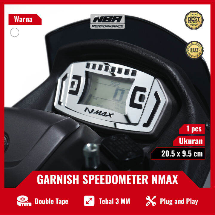 GARNISH SPEEDOMETER NMAX NEW AKSESORIS MOTOR YAMAHA NMAX Lazada Indonesia