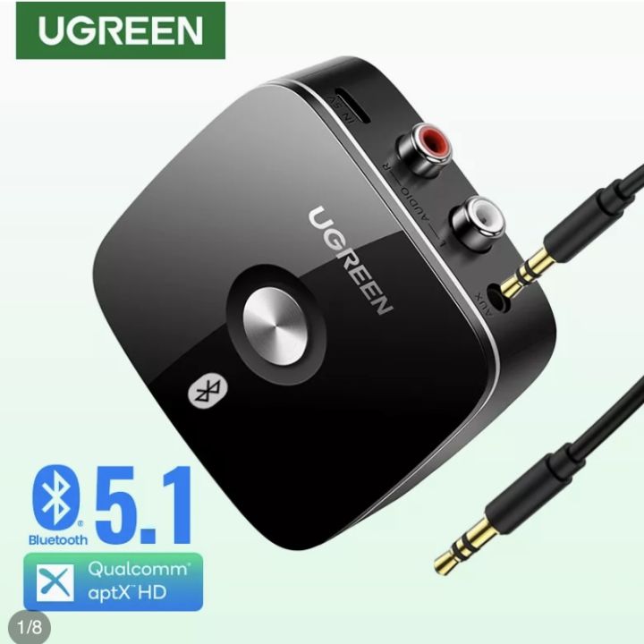 Ugreen Bluetooth Receiver V Aptx Rca Mm Jack And Aux