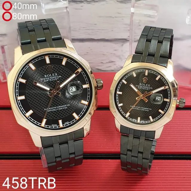 Serba Jam Tangan Fashion Couple Pasangan Rolex Premium Super Tanggal