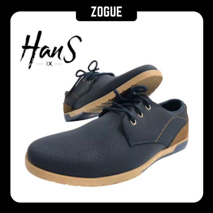 READY STOCK Hans IX Men S Loafer Casual Leather Shoes I Slip On Men