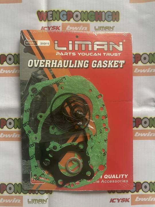 OVERHAULING GASKET SMASH115 WITH VALVE SEAL LIMAN BRAND Lazada PH