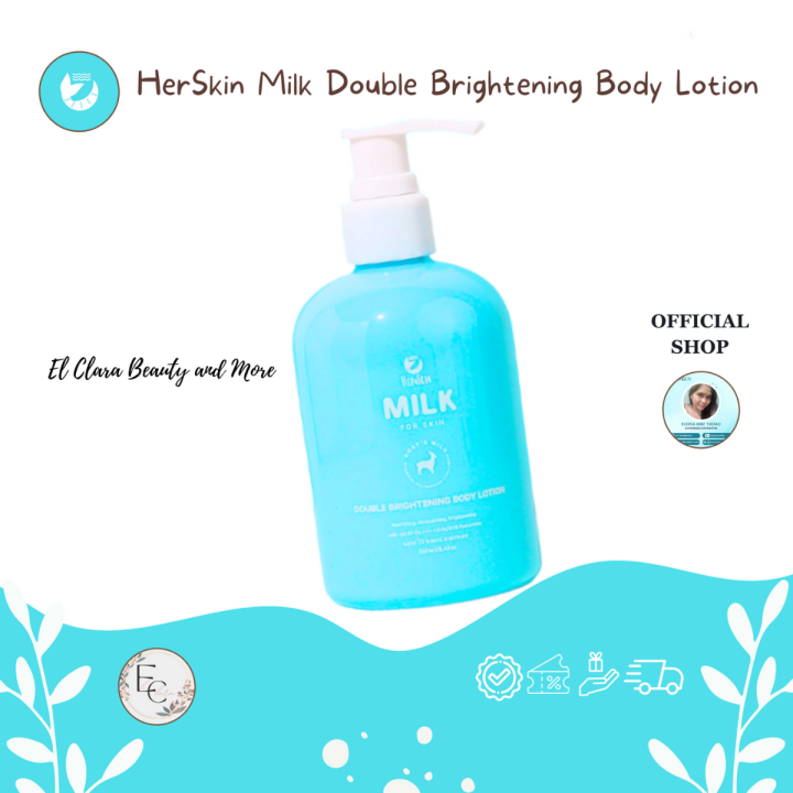 Herskin Milk Lotion With Goat S Milk For Skin Double Brightening Ml