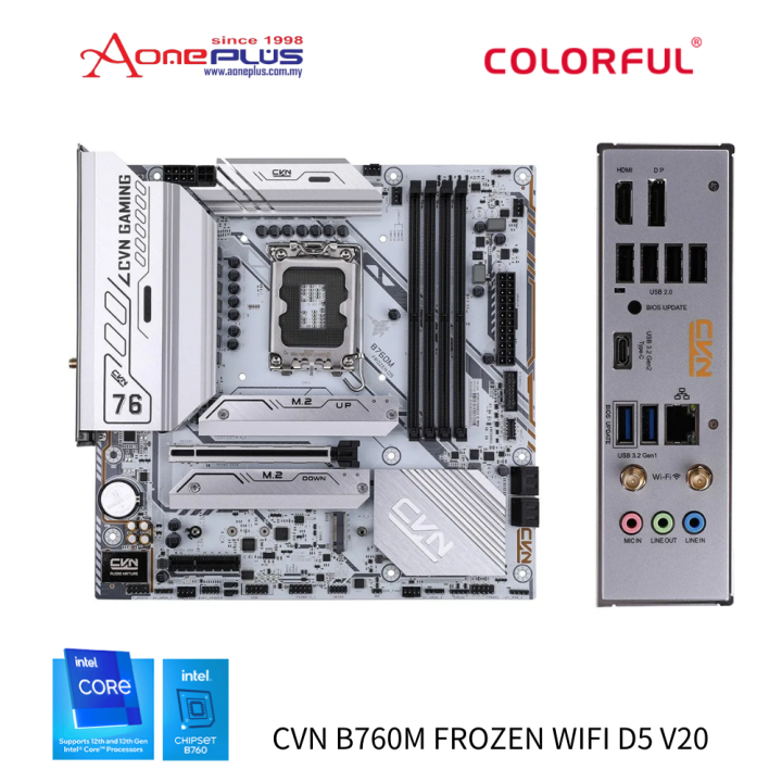 Aone Plus Ss Colorful Cvn B M Frozen Wifi D V Motherboard Lazada