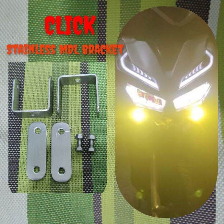 Autoparts Click V Stainless Mini Driving Light Bracket Lazada Ph