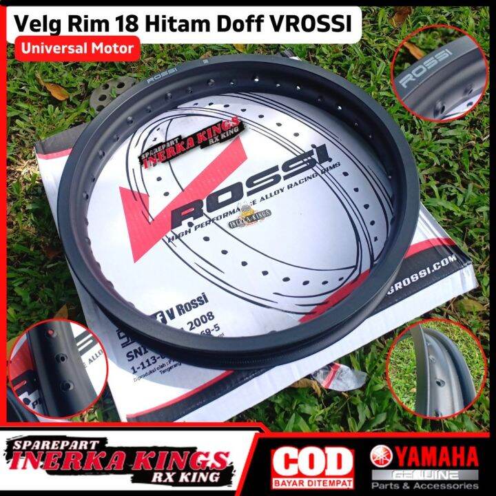 Velg Velk Rim 18 Ukuran 160 185 215 Hitam Doff ORIGINAL VROSSI V Rossi