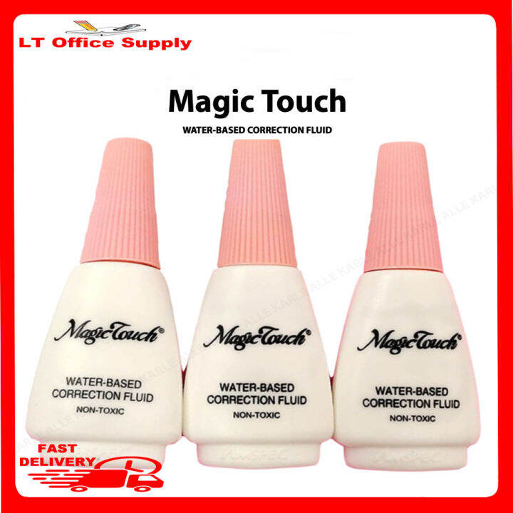 LT OFFICE Magic Touch Waterbase Correction Fluid Eraser 15ml 1piece