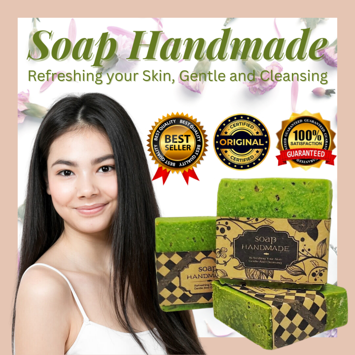 Artisan All Natural Handmade Whitening Soap Refreshing Skin Gentle