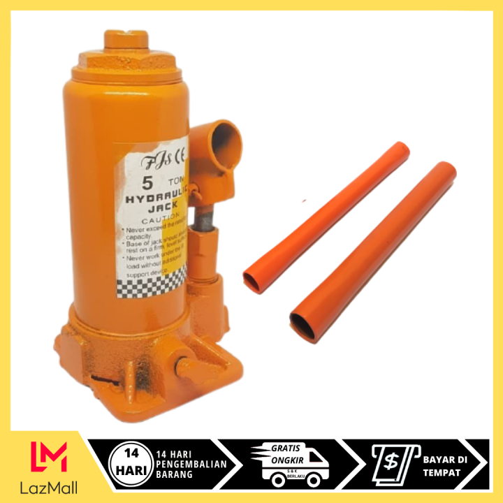 PROMOO 5 TON DONGKRAK BOTOL HIDROLIK HYDRAULIC JACK 5TON Lazada