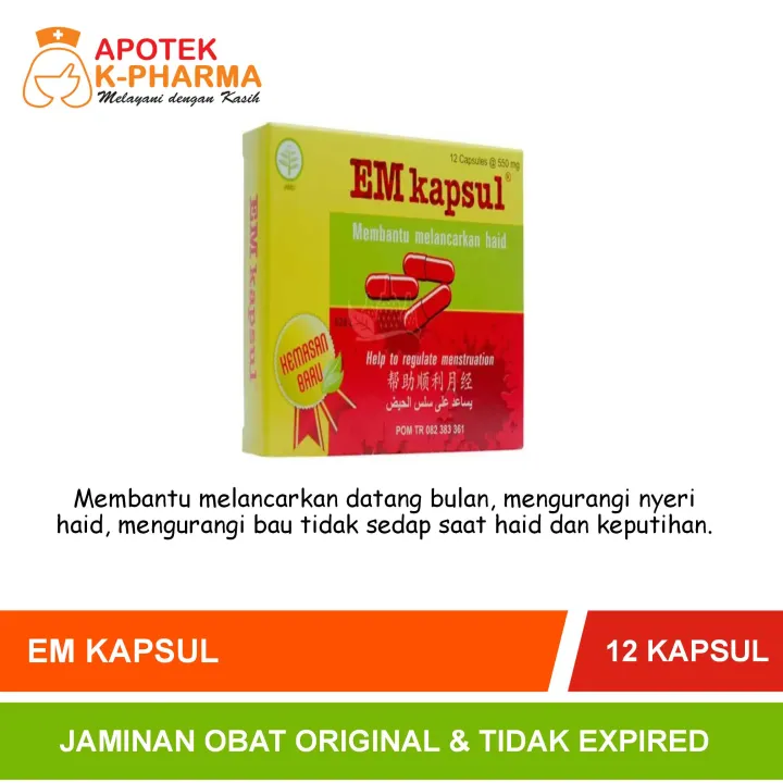 Em Kapsul Isi Kapsul Obat Original Borobudur Lazada Indonesia