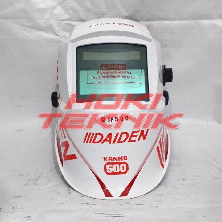 Helm Kedok Las Topeng Las Otomatis Auto Dark DAIDEN KANNO 500 Japan