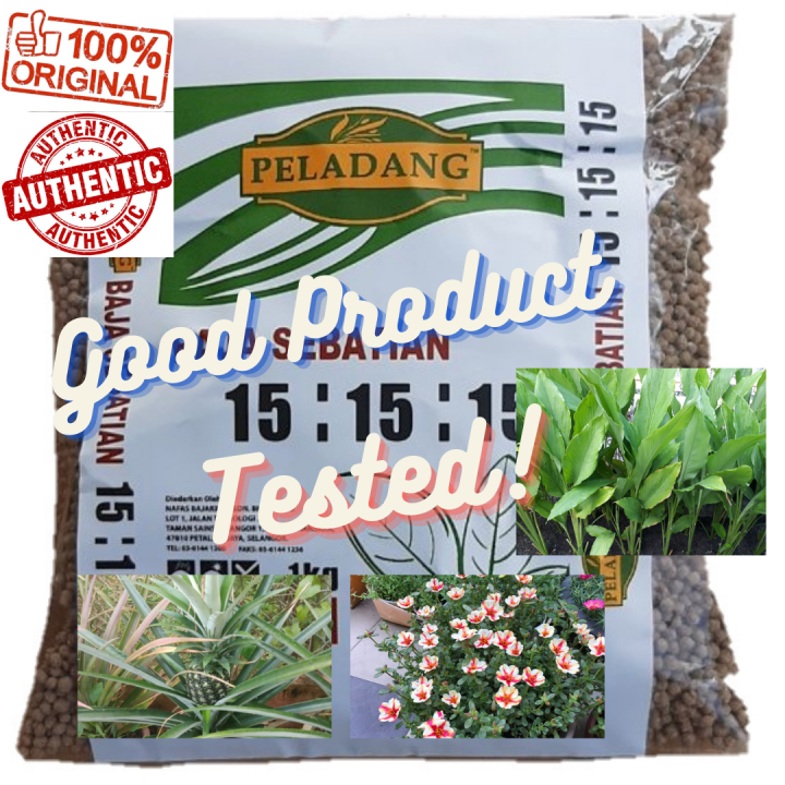 Ready Stock Baja Pokok NPK 15 15 15 Baja Pertumbuhan Baja Sayur