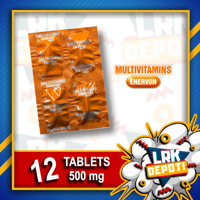 Enervon Multivitamins S Tablets In Foil Expiry