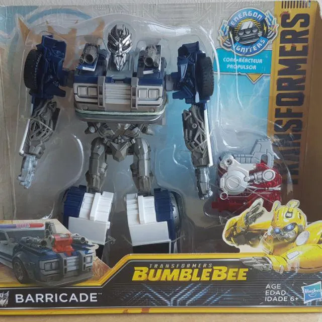 Transformers Bumblebee Nitro Series Dropkick Barricade Blitzwingayk