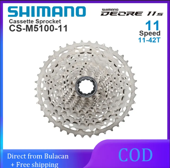 Shimano Deore M5100 11V Cassette Sprocket CS M5100 11 11 Speed