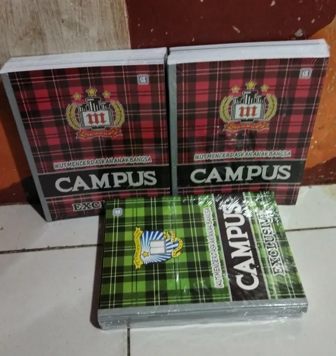 Buku Tulis Sekolah Campus Exclusive Isi Lembar Buku