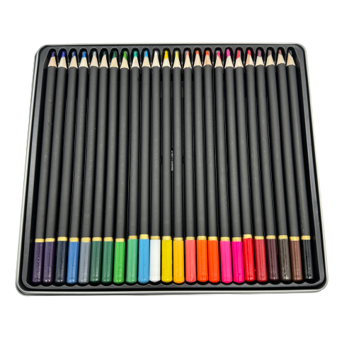 Color Colored Pencil Set In Iron Box Unleash Your Creativity Lazada