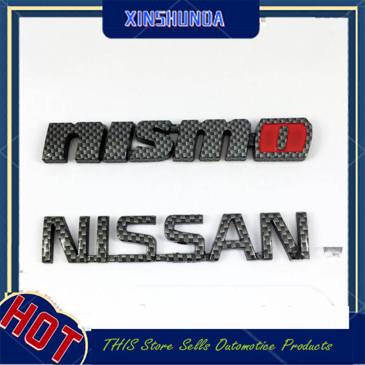 Xsd X Carbon Fiber Nismo Nissan Logo Car Emblem Sticker Badge Lazada Ph