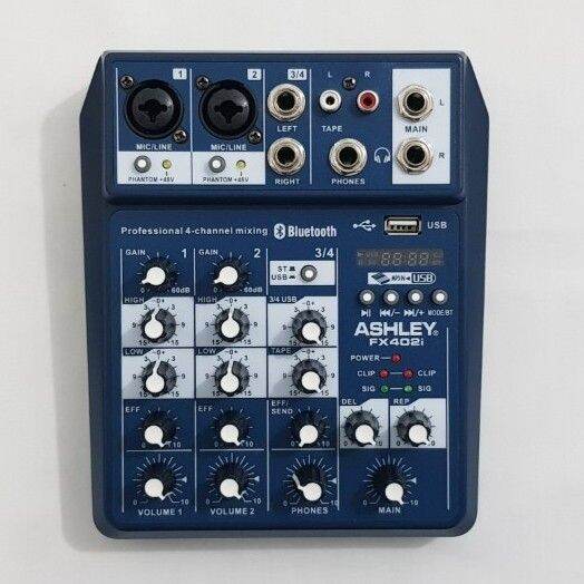 Mixer Ashley Fx I Original Bluetooth Ashley Fx I Channel