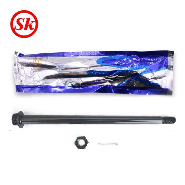 Ready Stock Sk Pivot Axle Swing Arm High Tensile With Castle Nut For