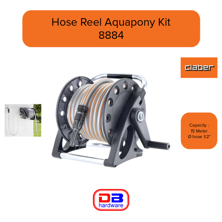 Claber Hose Reel 8884 Aquapony Kit Lazada