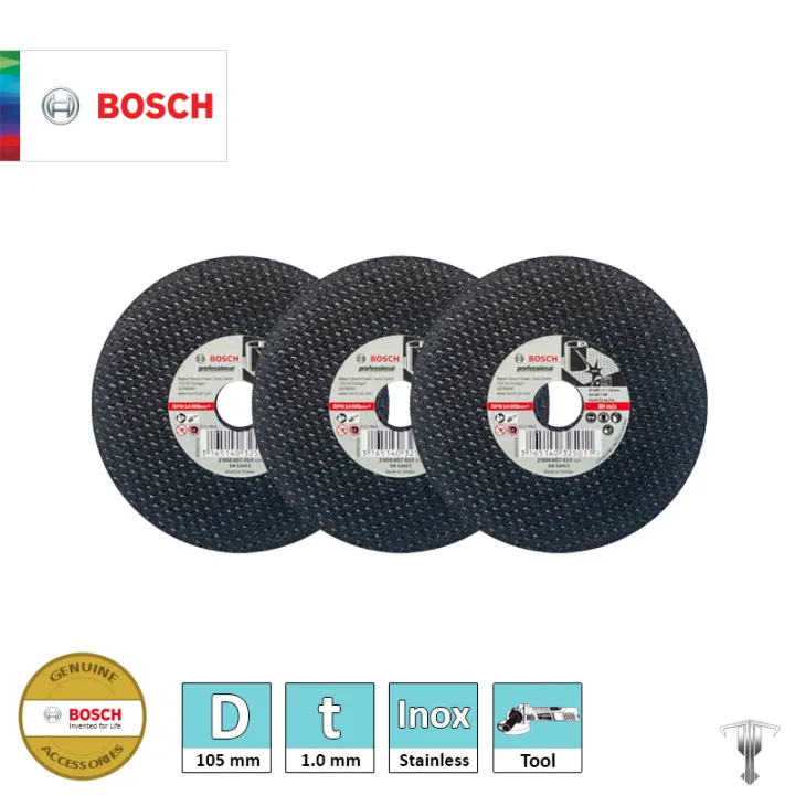 Bosch Extra Thin Cutting Disc Mm X Mm For Inox